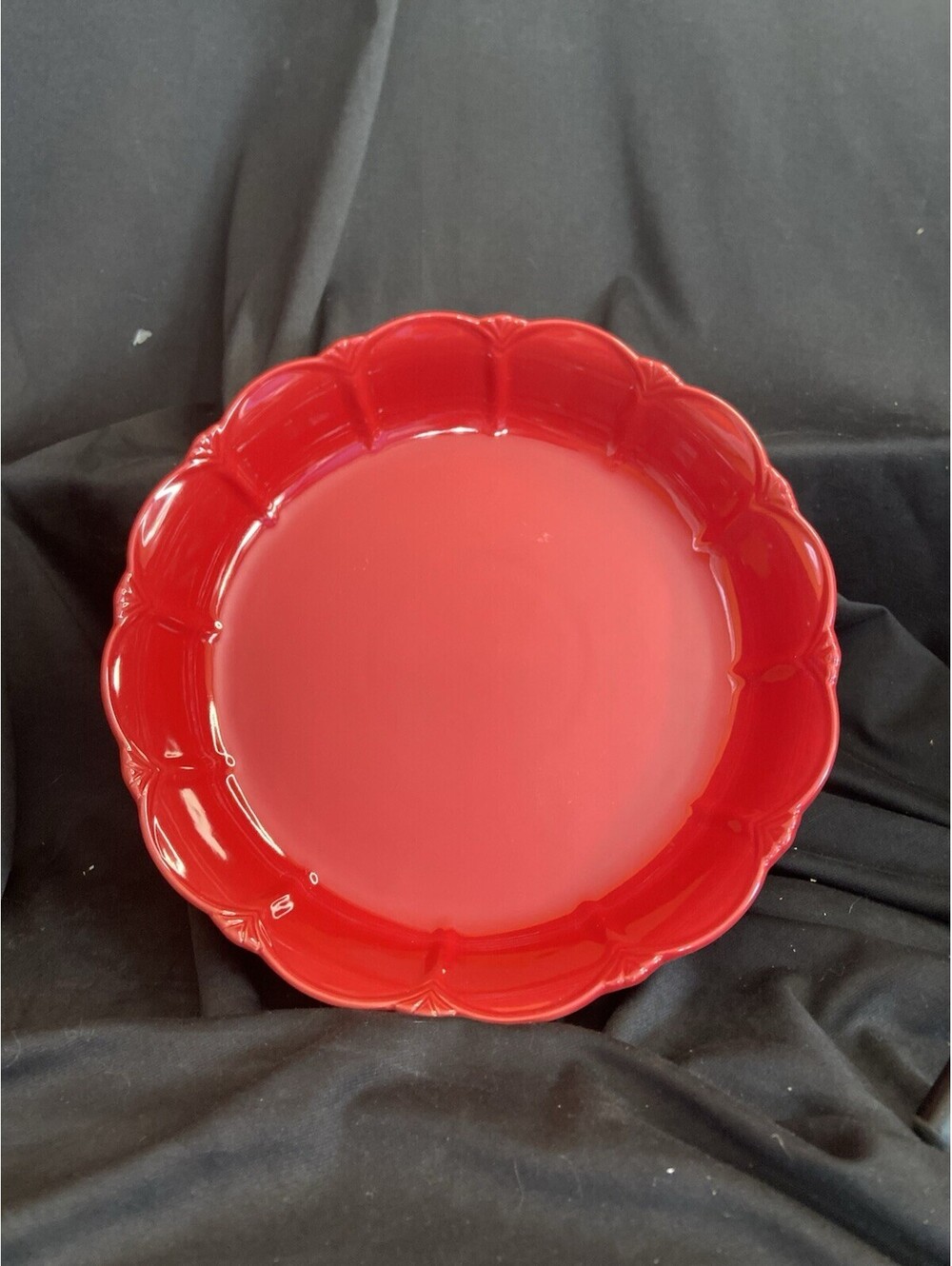 Pavillion Princess House Pasta Bowl Berry Red 12”